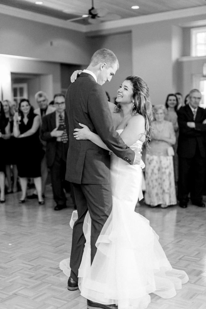 First Dance at Wedding at Lehigh University and Lehigh Country Club by Fine Art Photographer Michelle Behre Photography