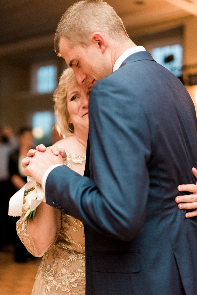 Groom and Mother Dance, Wedding at Lehigh University and Lehigh Country Club by Fine Art Photographer Michelle Behre Photography
