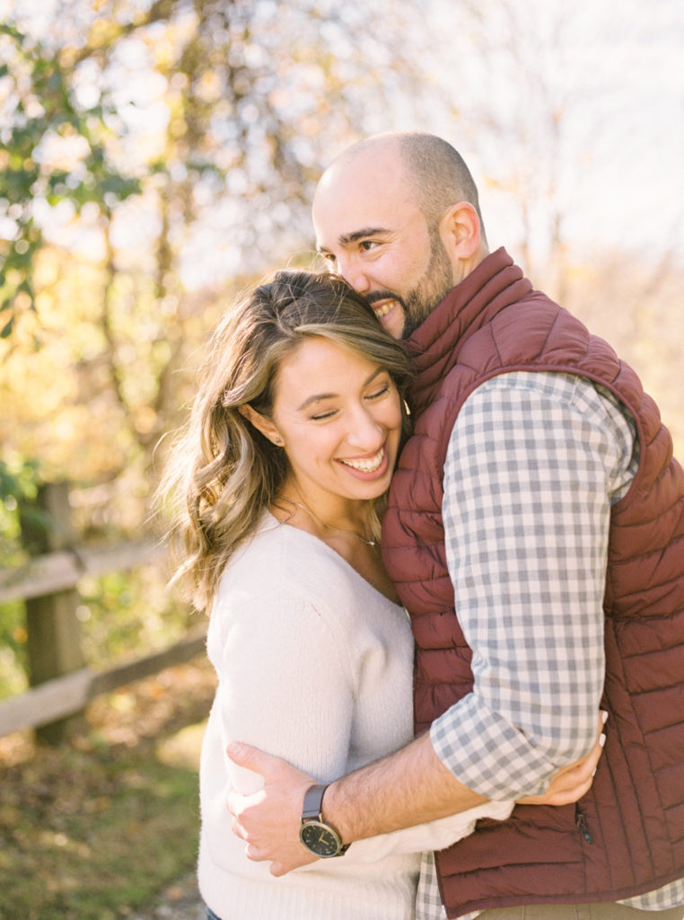Fall Waterloo Village Engagement Session by New Jersey Wedding Photographer, Michelle Behre