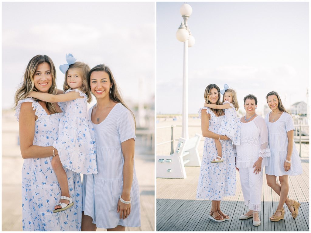 Avon by the Sea Summer Family Portraits by New Jersey Portrait Photographers Michelle Behre Photography.