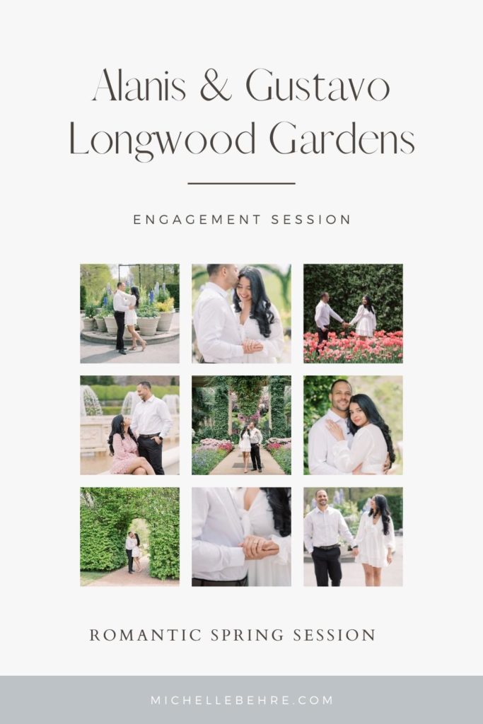 Longwood Gardens Engagement Session