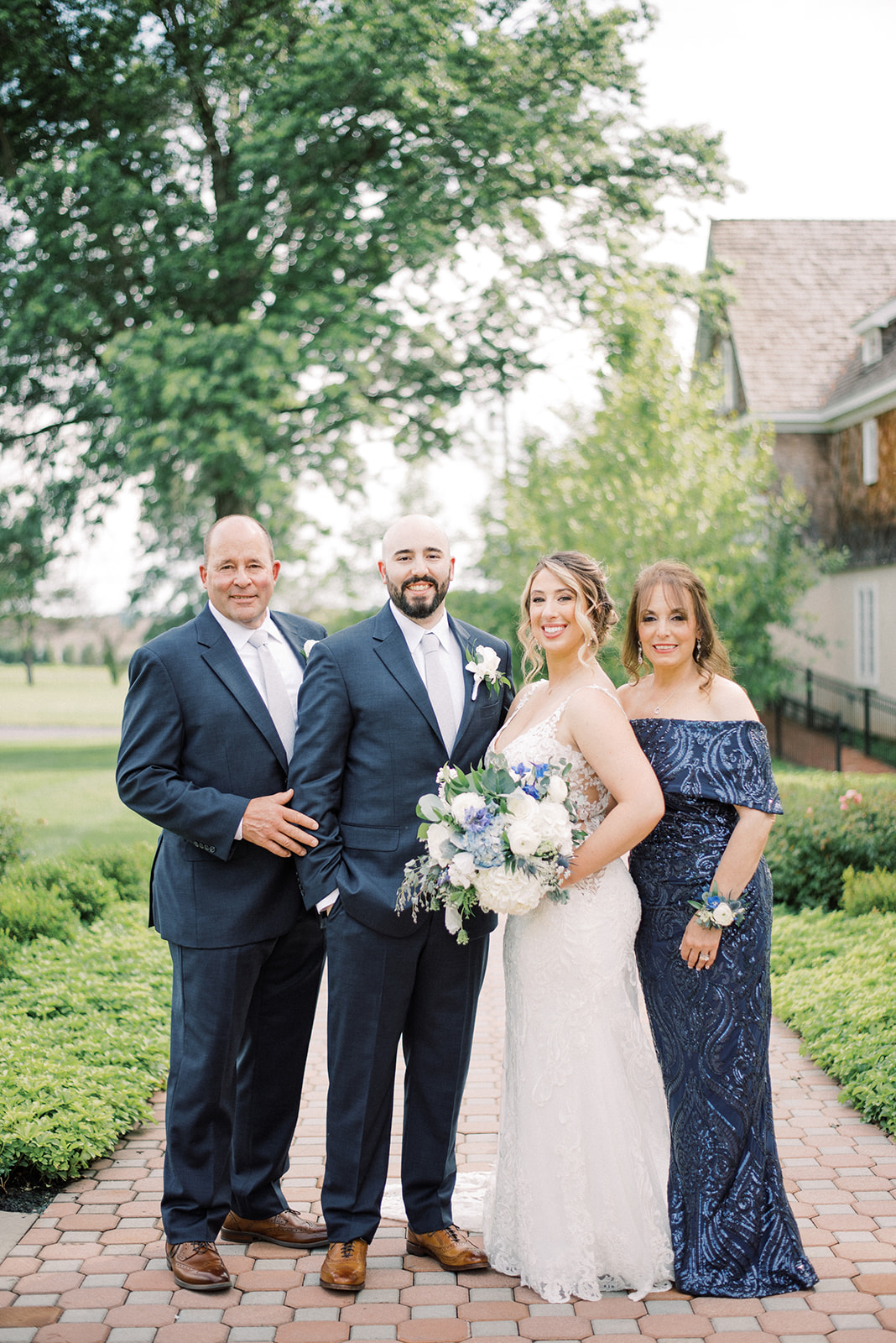 Family Formals at the Coach House at the Ryland Inn captured by New Jersey Wedding Photographer, Michelle Behre!