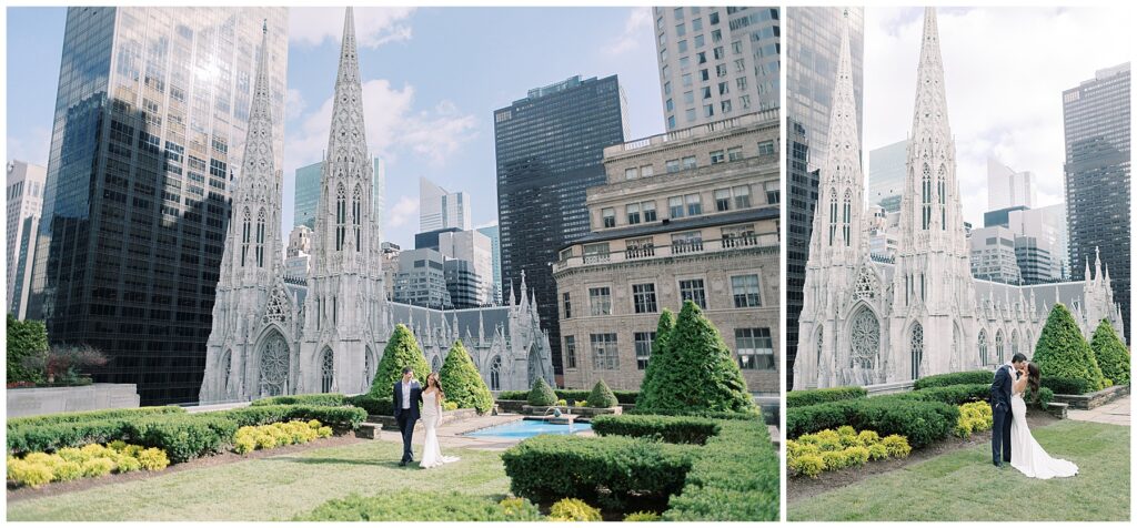 620 Loft & Gardens Engagement Session, Rockefeller Center, NYC Wedding Photographers