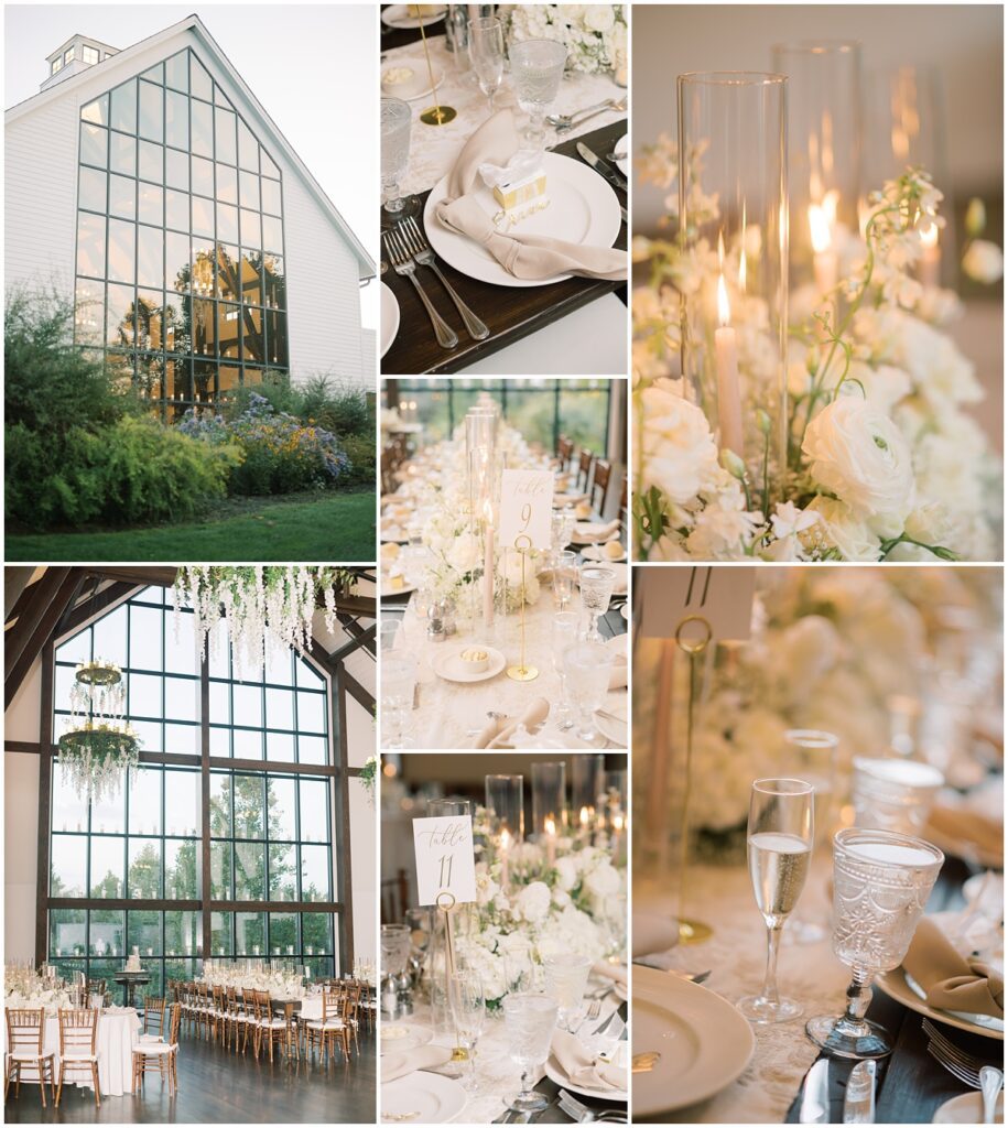 Reception details captured by Crossed Keys Estate Photographers Michelle Behre Photography