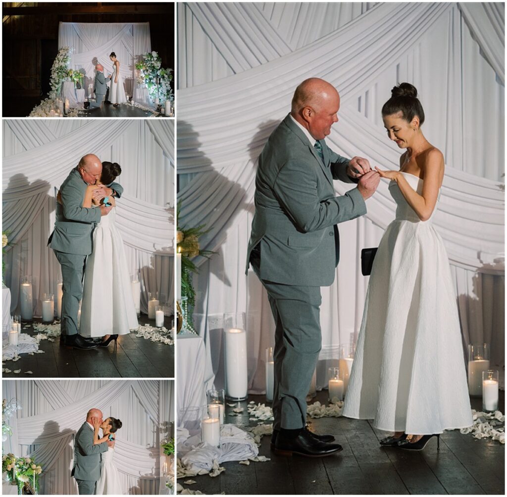 surprise proposal at Topping Rose House in the Hamptons captured by Michelle Behre Photography