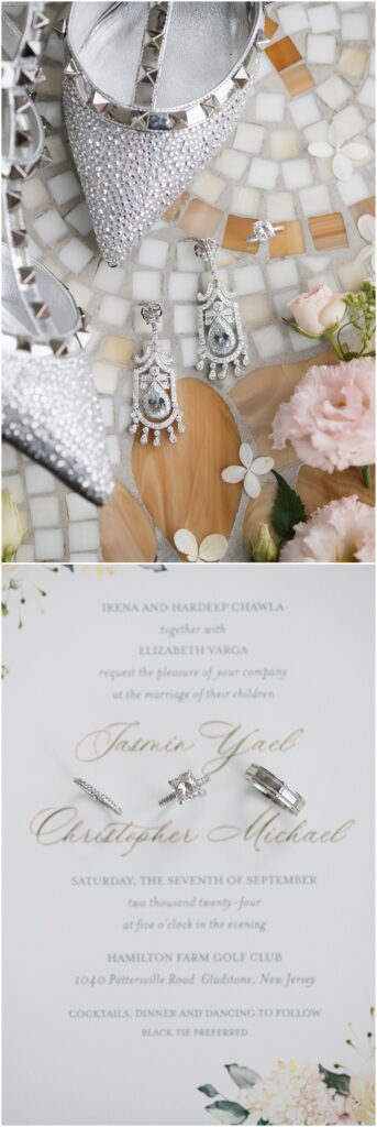 Refined fall wedding captured at the Hamilton Farm Golf Club Gladstone NJ captured by Michelle Behre Photography